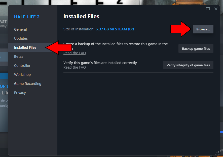 Installed Files